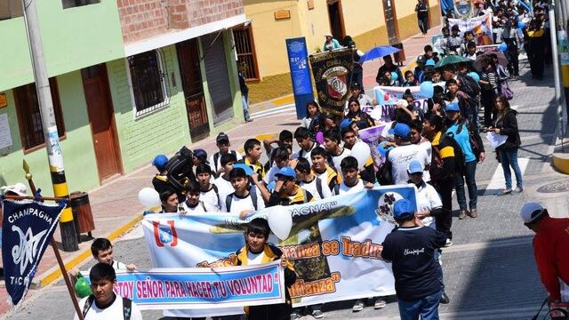 Señor de Locumba: santuario recibe a más de 700 alumnos por su celebración