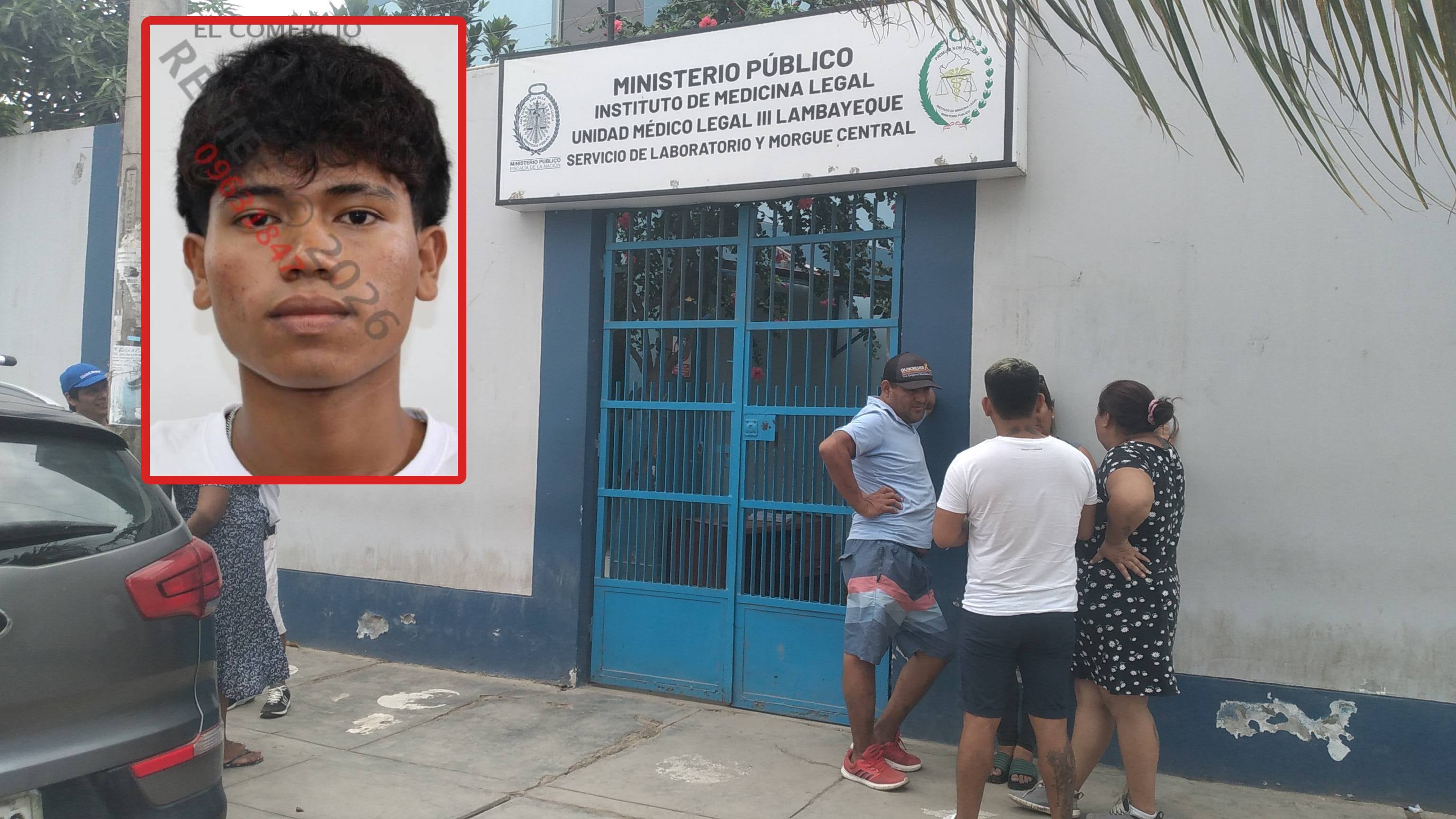 Cuerpo de joven fue llevado a la morgue para la necropsia.