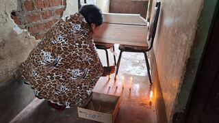 Huancayo: Madre que velaba cajón de su bebé encima de dos sillas recibe apoyo