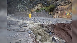 Moquegua: Primeros daños por las lluvias se registran en Sánchez Cerro