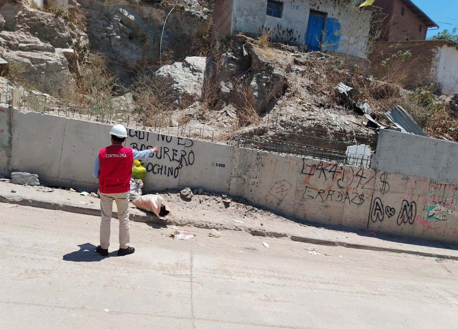 Advierten retrasos y riesgos en obras para culminar la avenida Héroes de Jactay en Huánuco