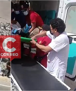 Salvan de morir en Navidad en Nasca: auto sufre brutal volcadura y deja 7 heridos