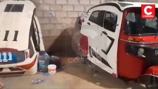 Chanchamayo: Víctima la hace de detective y ayuda a encontrar más unidades menores robadas y autopartes