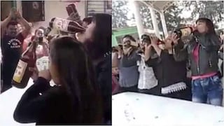 Colegio realizó ‘torneo de beber cerveza’ por el Día de la Madre con una licuadora como premio (VIDEO)