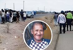 Piura: Anciano muere atropellado en la carretera Piura-Paita