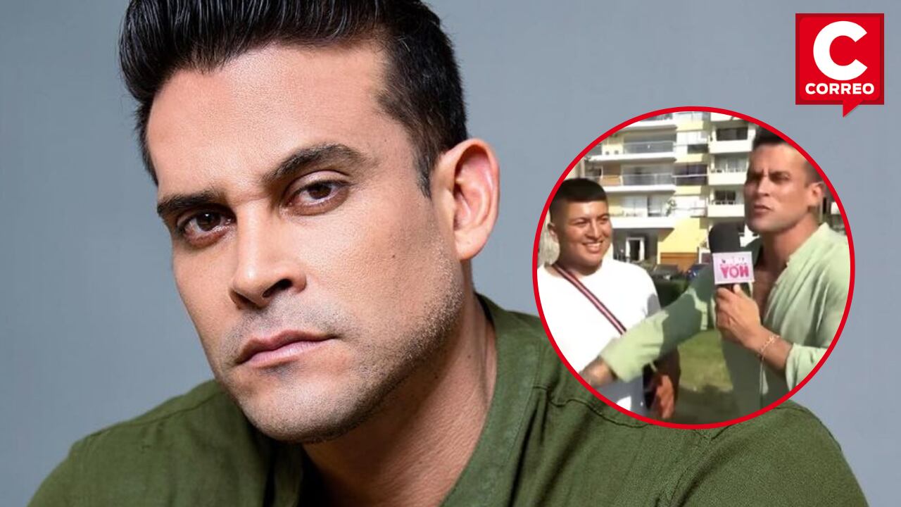 Christian Domínguez aconseja a posibles infieles: Si entra en tentación, evítelo.