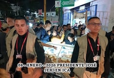 Ica: presidente José Jerí detiene su comitiva presidencial y se baja a comprar pan de leña