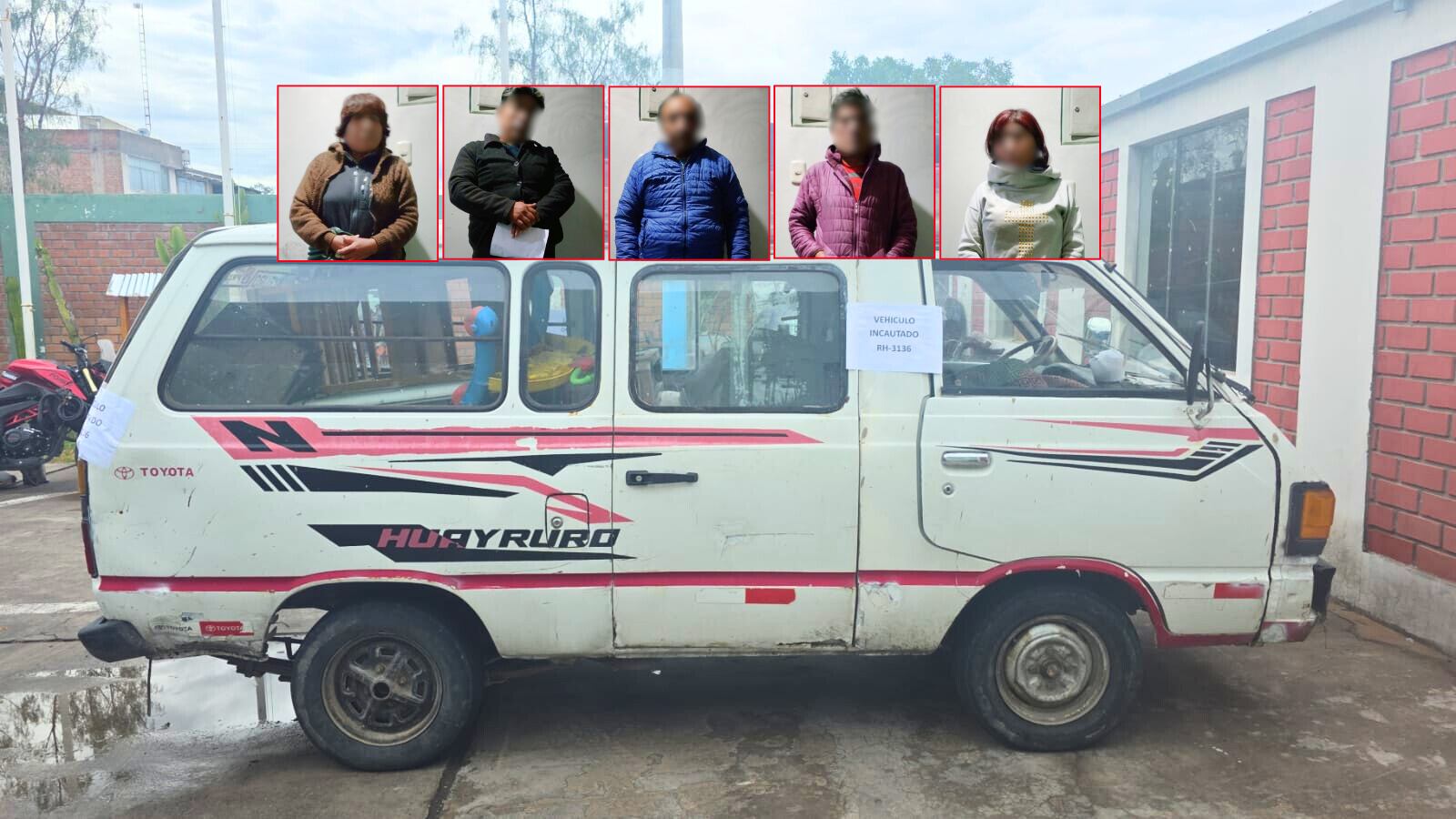 Cae banda “Los Lechuceros de Nuevo Amanecer” en la ciudad de Arequipa. Foto: Composición GEC/PNP.