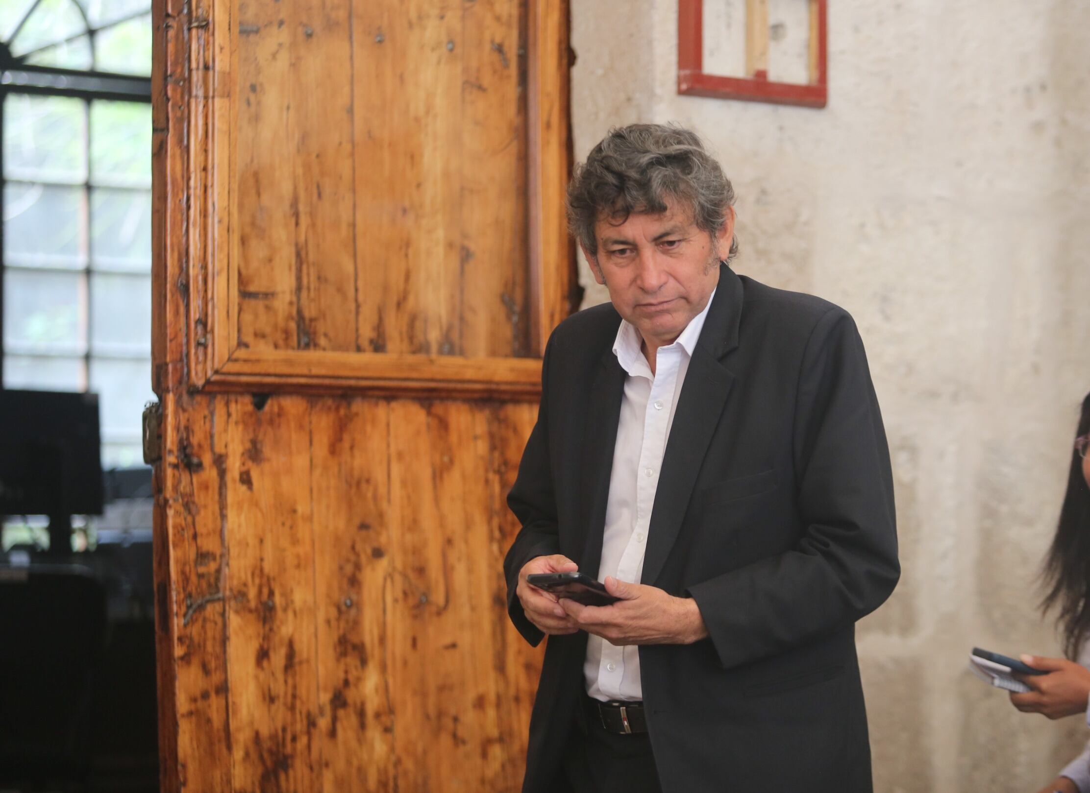 Walther Oporto, vuelve a asumir el cargo en la Gerencia Regional de Salud. (Foto: Leonardo Cuito)