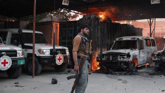 Afganistán: Ataque contra la Cruz Roja deja tres muertos