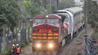 Alcalde de Lima señala que tren Lima–Chosica está listo y a la espera de autorización para iniciar pruebas