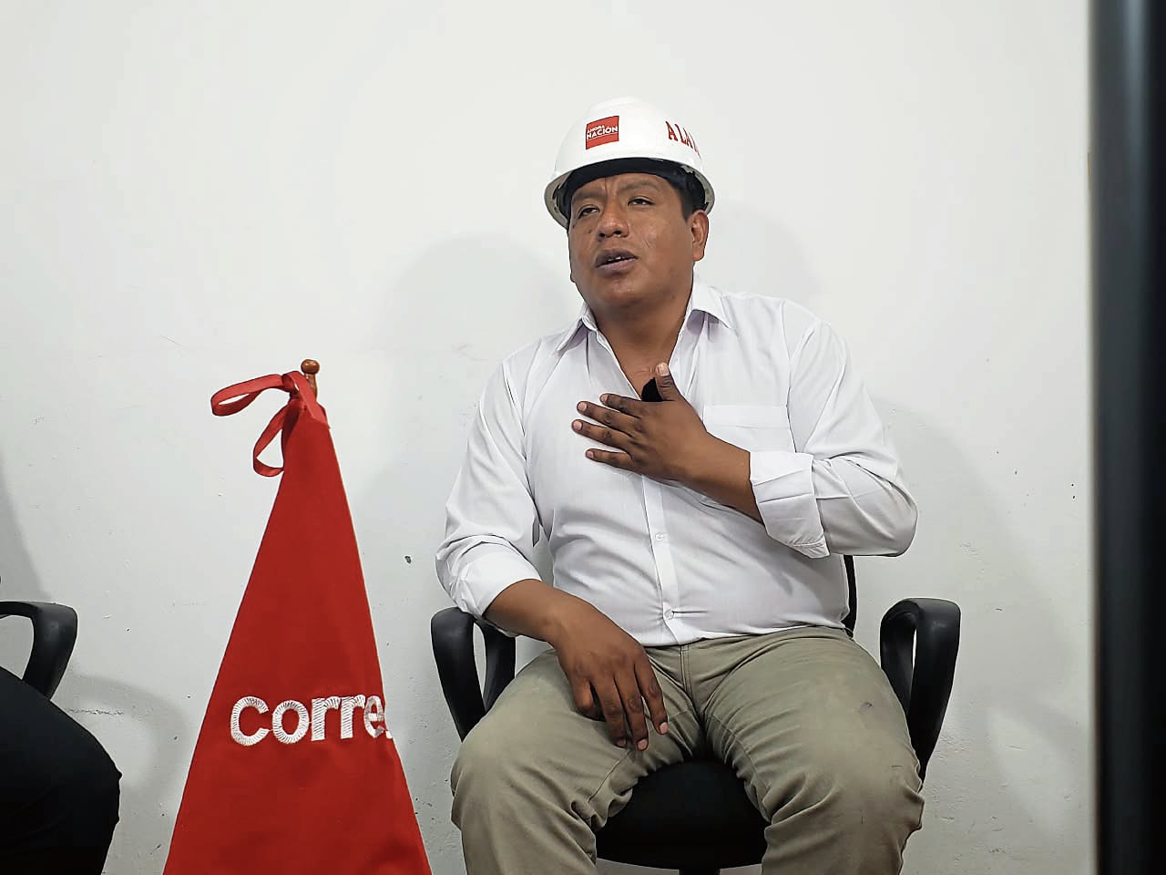 Jenry Huisa, candidato al GRA: "Consolidar una propuesta joven, de renovación y de cambio para Arequipa"