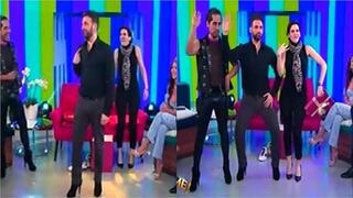Rodrigo González sorprende al bailar en tacos durante su programa (VIDEO)