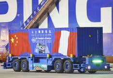 Primer cargamento de productos peruanos desde el puerto de Chancay llega a China