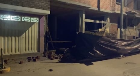 La Libertad: Delincuentes atacan por segunda ocasión vivienda en construcción en Laredo