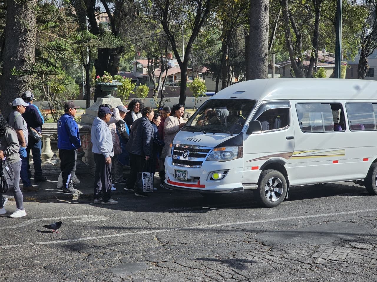 Suspenden labores escolares en Arequipa por paro de transportes (Foto: Yunsu Pariapaza/@photo.gec)
