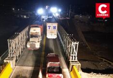 Puente modular sobre el río Chancay ya se encuentra habilitado