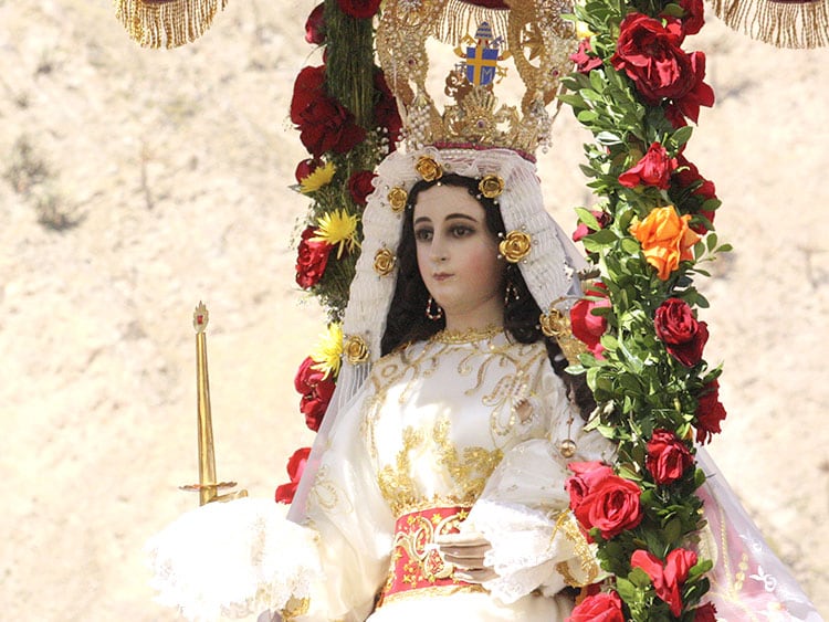 La Virgen de Chapi es venerada cada 1 de mayo por miles de fieles devotos arequipeños. (Fuente: Arzobispado de Arequipa)