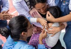 La Libertad: 90 por ciento de niños vacunados contra polio y sarampión