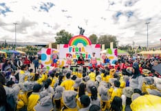Celebraron al niño cusqueño con juegos de emprendimiento y magia en la plaza Túpac Amaru