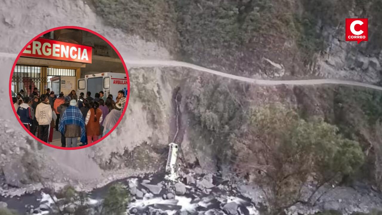 El ómnibus de la empresa Selva Sur Tambopata se despistó en el sector Wayllabamba, Sandia. La mayoría de pasajeros eran docentes y trabajadores que regresaban a sus labores.