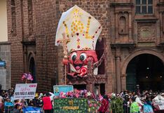 ‘Papa para el mundo’ la curiosa alegoría gigante que arrancó aplausos en Cusco (FOTOS)