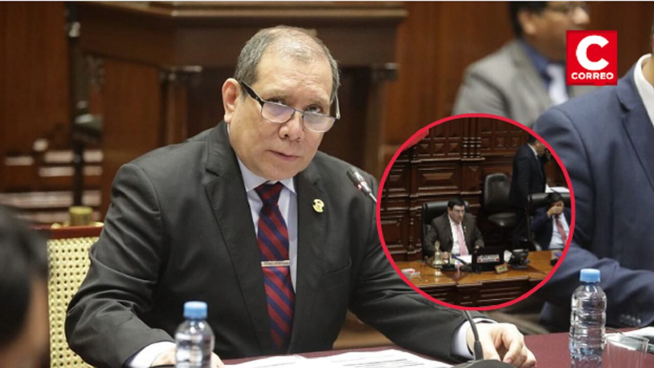 Javier Arévalo, presidente del Poder Judicial.