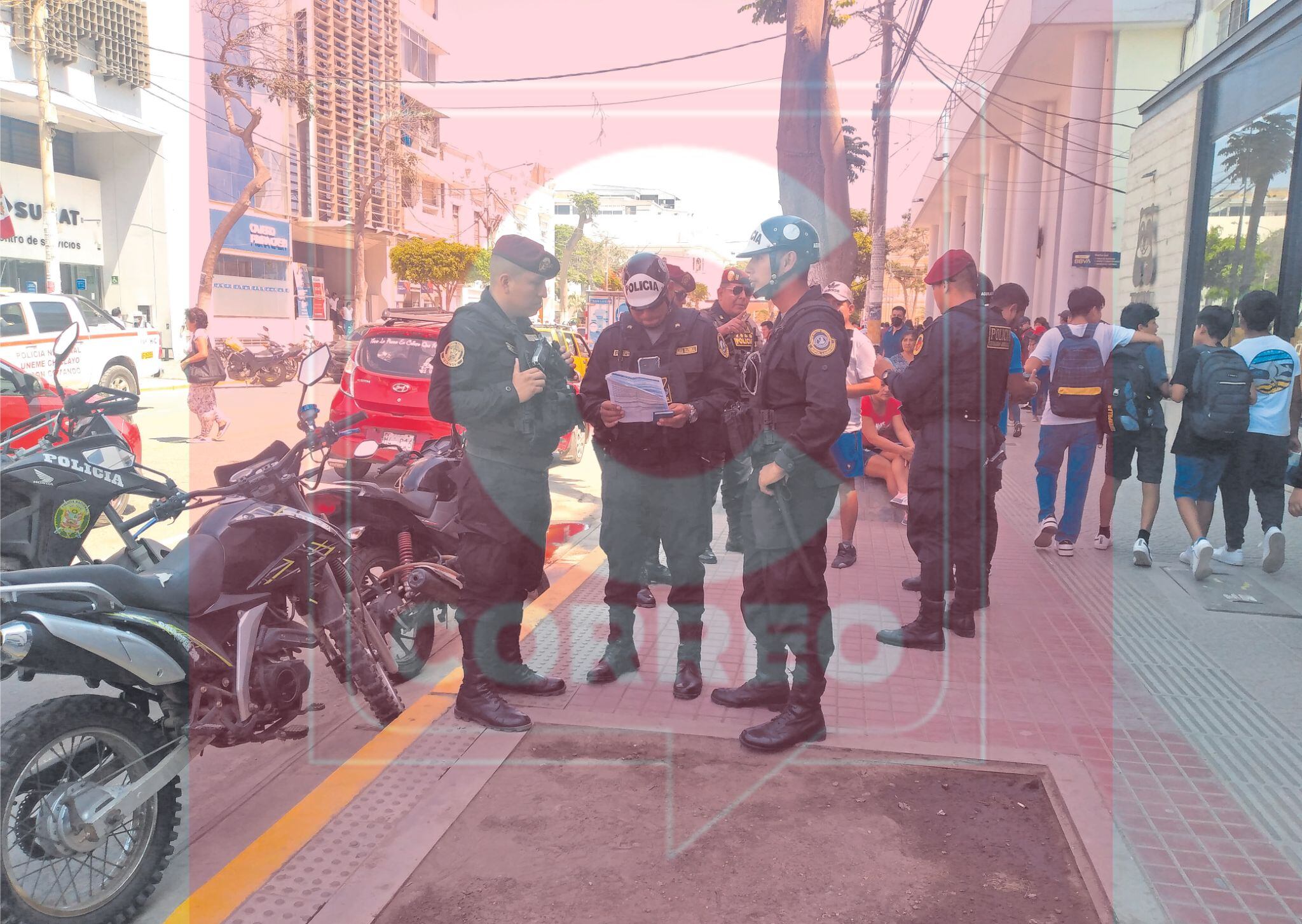 La Policía realizó operativo pero no atrapó a nadie.