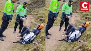 Huánuco: Rescatan a turista italiano que se perdió en la Cordillera del Huayhuash