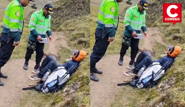 Huánuco: Rescatan a turista italiano que se perdió en la Cordillera del Huayhuash