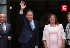 Dina Boluarte recibió a Edmundo González con honores en Palacio de Gobierno (FOTOS)
