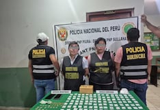 Piura: Caen “Las muñecas de la droga” implicadas en el favorecimiento al tráfico ilícito de drogas