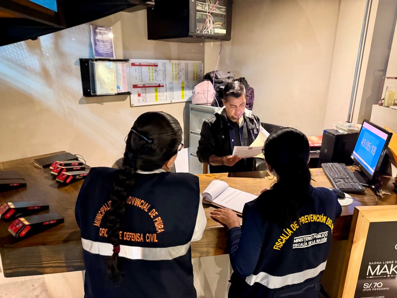 Fiscalía y municipalidad de Piura inspeccionaron locales por Fiestas Patrias