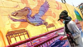 Decoran Huanchaco con murales representativos a la Cultura Chimú 