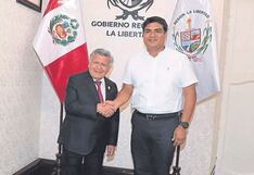 La Libertad: Mario Reyna y César Acuña acuerdan transferencia económica por S/ 124 millones