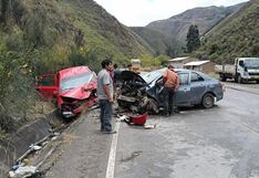 Exalcalde de San Rafael fallece en choque frontal en la Carretera Central