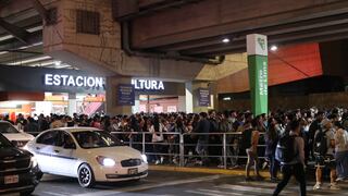 San Borja: Reportan aglomeración de pasajeros en la Estación ‘La Cultura’ (FOTOS)