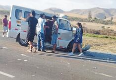 Tragedia en Arequipa: Docente muere en choque de combi en la provincia de Islay