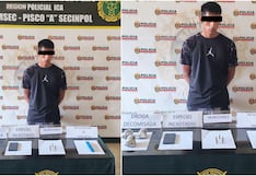 Pisco: cae presunto integrante de “Los Raqueteros” con droga, municiones y un explosivo