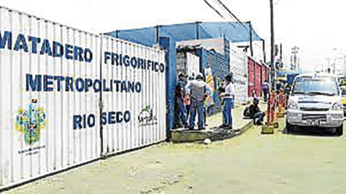 Camal Metropolitano de Río Seco debe ser reestructurada. (Foto: GEC)