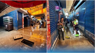 Realizan jornada de limpieza y fumigación en el Mercado Ferial N.° 2 de Pisco