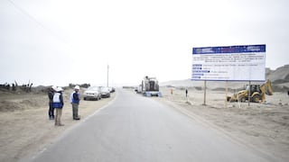 La Libertad: Inician trabajos de mantenimiento en la carretera Huanchaco-Santiago de Cao