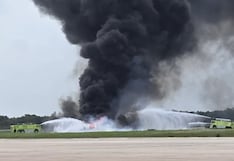 Avión ejecutivo se estrella cuando intentaba aterrizar de emergencia en República Dominicana