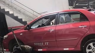 A balazos falso pasajero se lleva taxi en Tarma pero PNP lo ubica y lo persiguen