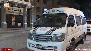 Ataque a balazos contra combi en el Callao deja una pasajera fallecida