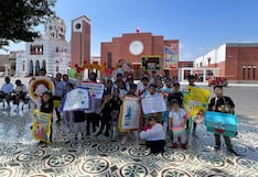 Pisco: pequeños misioneros llevan el mensaje de Cristo a las calles