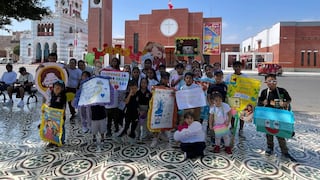Pisco: pequeños misioneros llevan el mensaje de Cristo a las calles