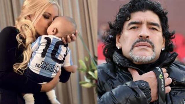 Maradona habría embarazado a su expareja