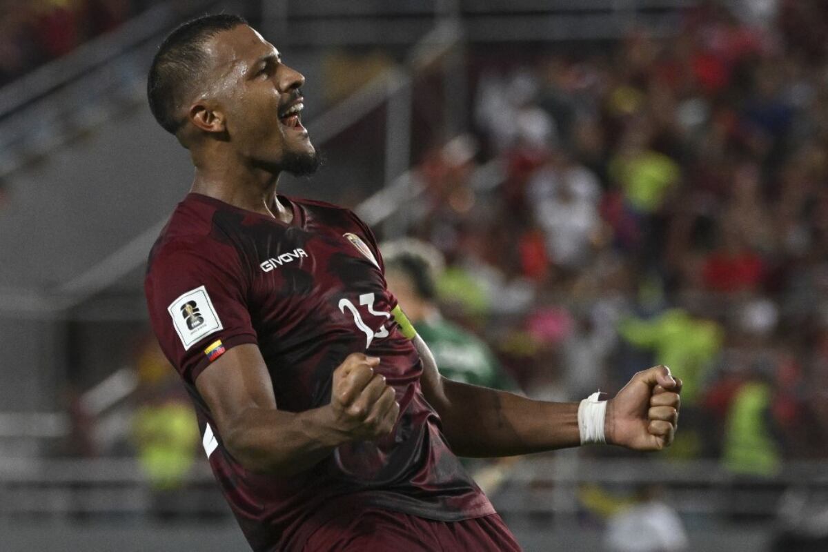 Salomón Rondón, capitán de Venezuela.