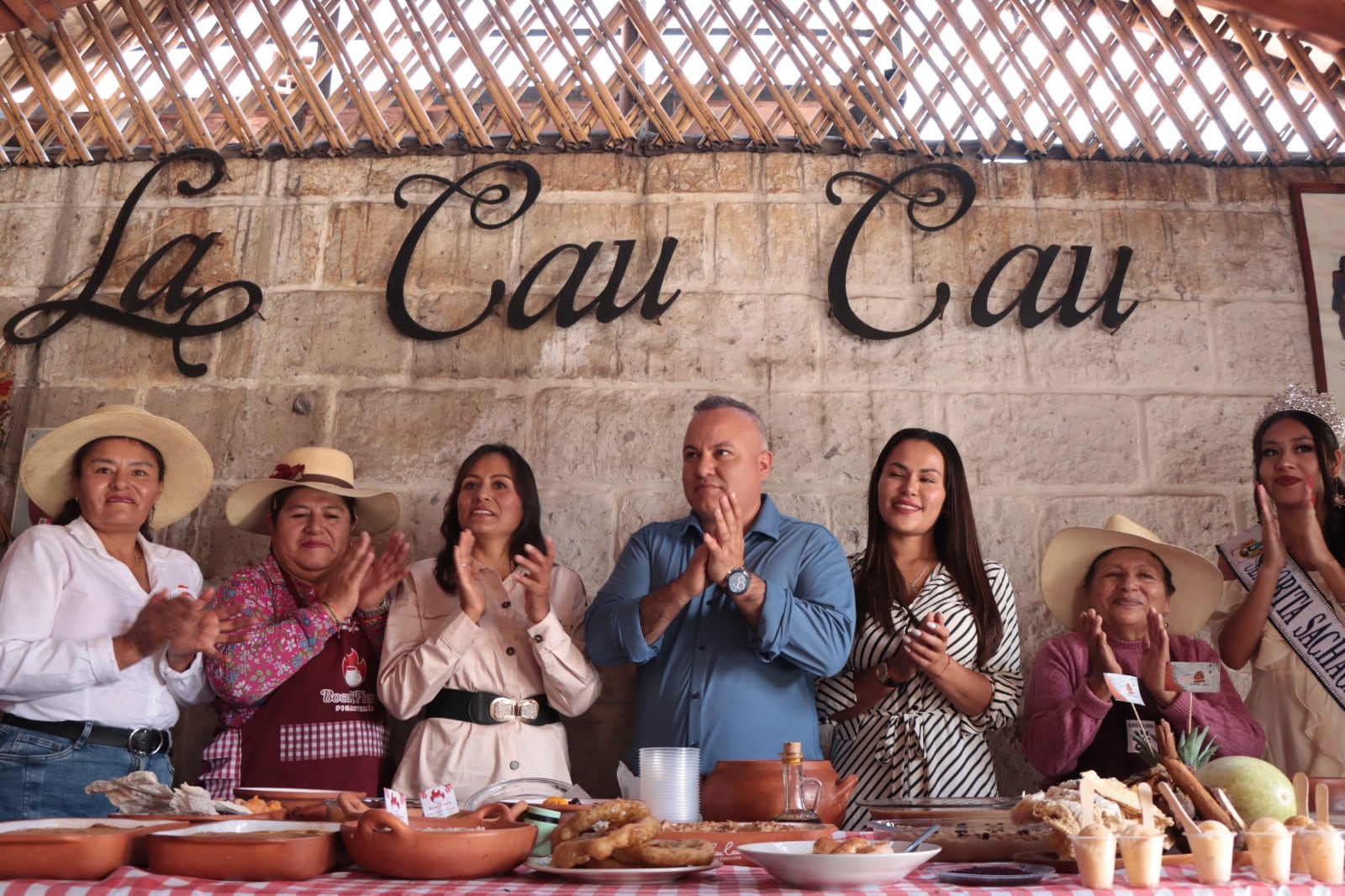 Festival de Postres Santos en la Plaza de Sachaca este Jueves Santo (Foto: Municipalidad de Sachaca)